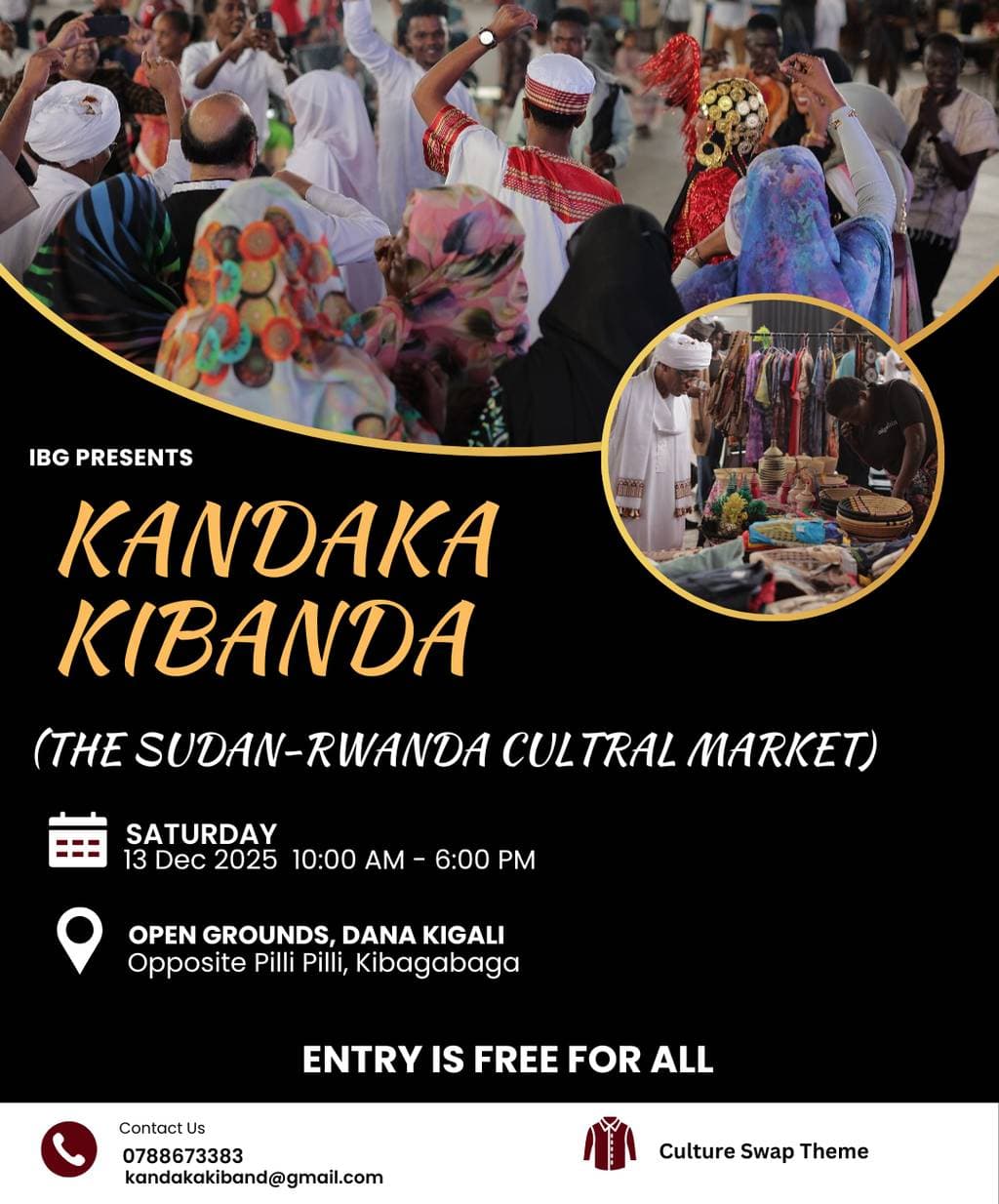 KANDAKA KIBANDA: The Sudan-Rwanda Cultural Market